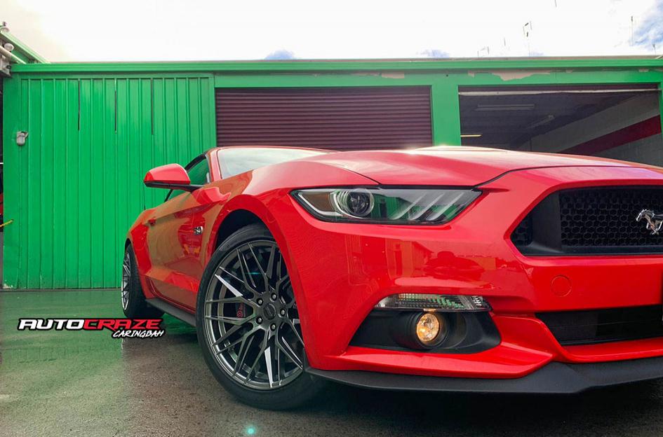 FORD MUSTANG HOCKENHEIM HYPER BLACK